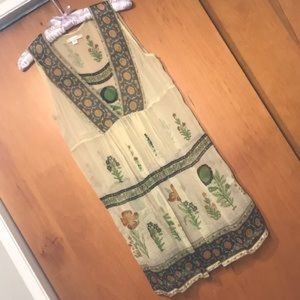 UrbanOutfitters Lux Silk boho tunic L